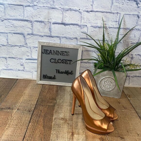 Brian Atwood Florencia peep toe pumps - Picture 15 of 16